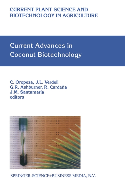 Cover image for book Current Advances in Coconut Biotechnology