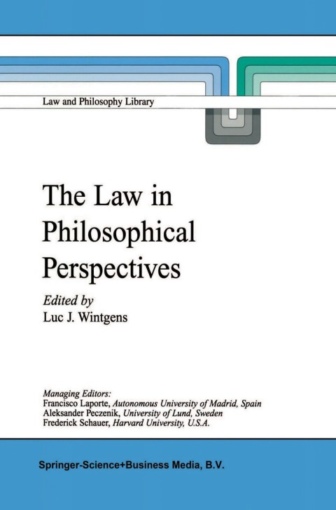 Cover image for book The Law in Philosophical Perspectives