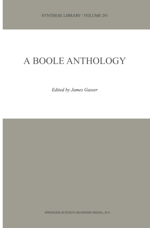 Cover image for book A Boole Anthology