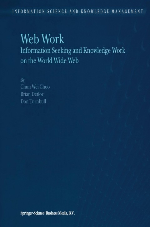 Cover image for book Web Work