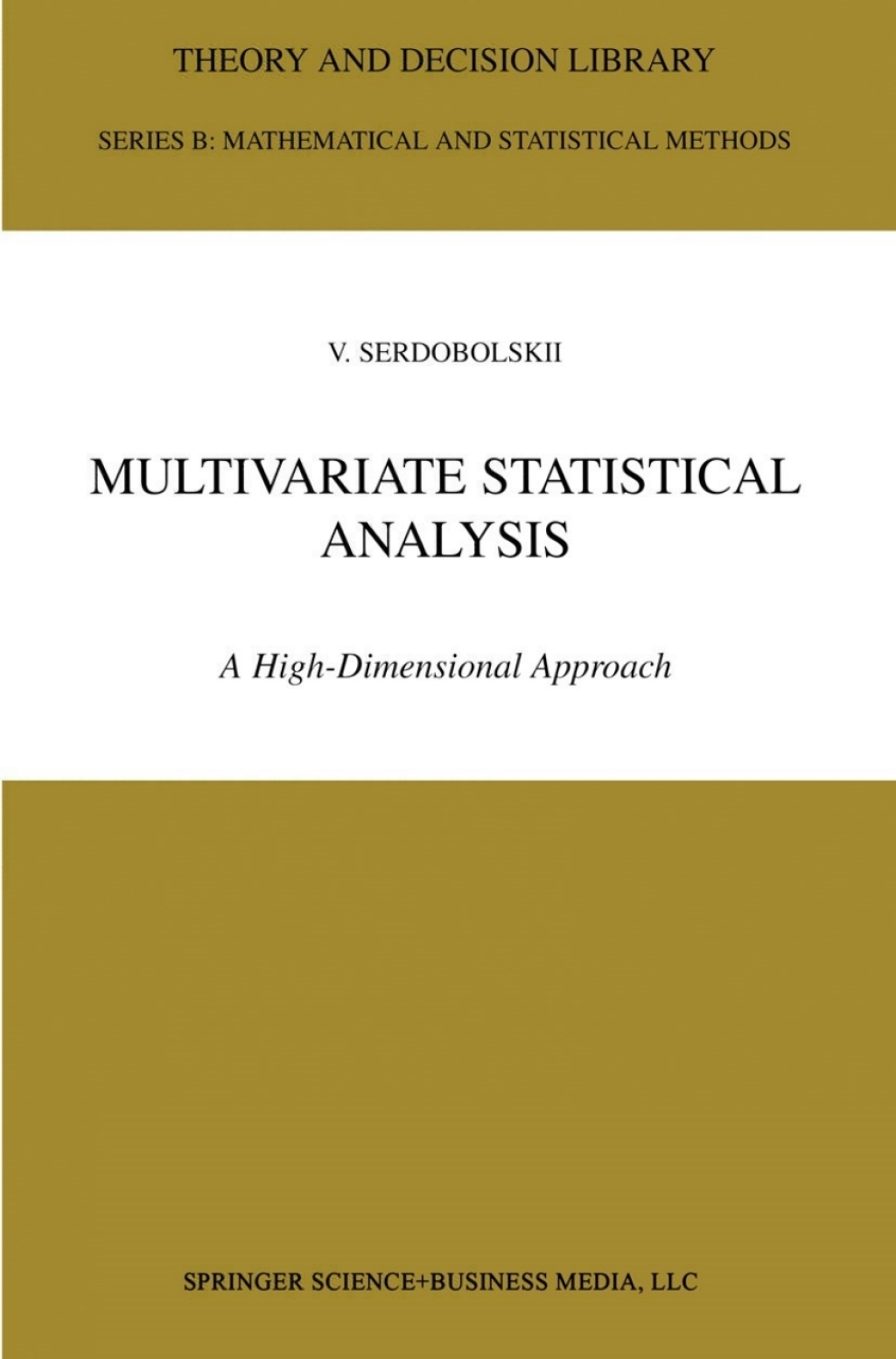 Multivariate Statistical Analysis (eBook)