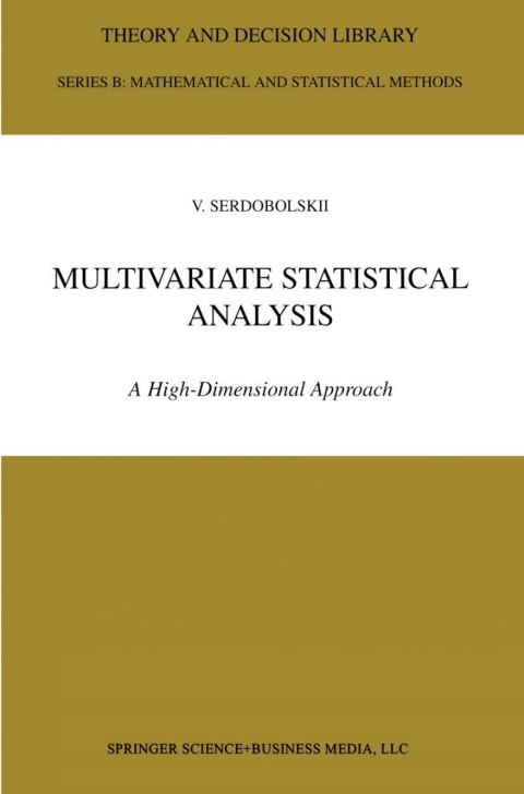 Cover image for book Multivariate Statistical Analysis