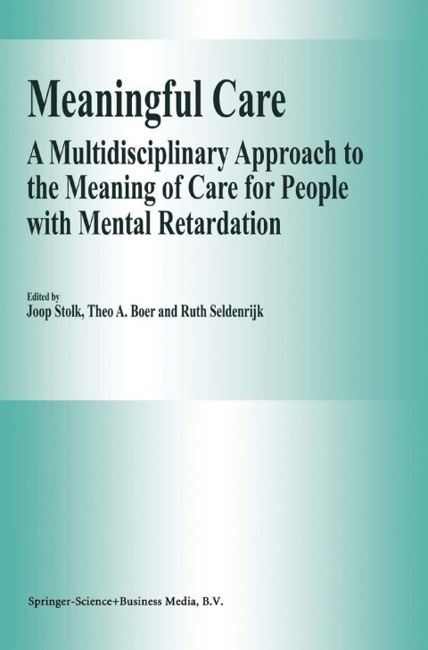 Cover image for book Meaningful Care