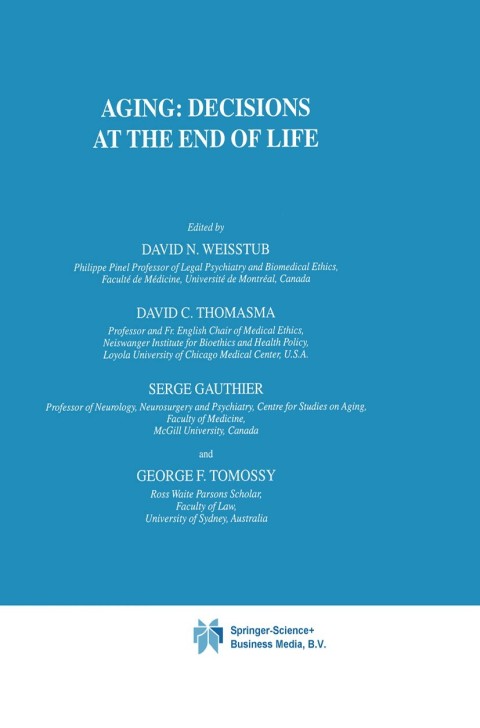 Cover image for book Aging: Decisions at the End of Life