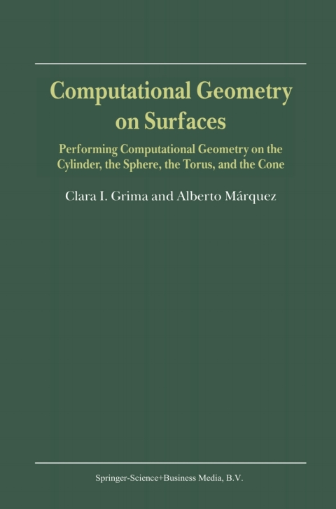 Cover image for book Computational Geometry on Surfaces