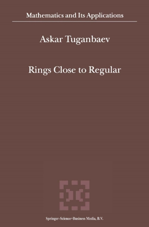 Cover image for book Rings Close to Regular