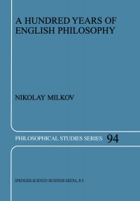 Cover image: A Hundred Years of English Philosophy 9781402014321