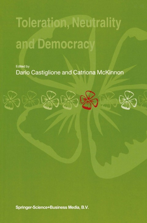 Cover image for book Toleration, Neutrality and Democracy