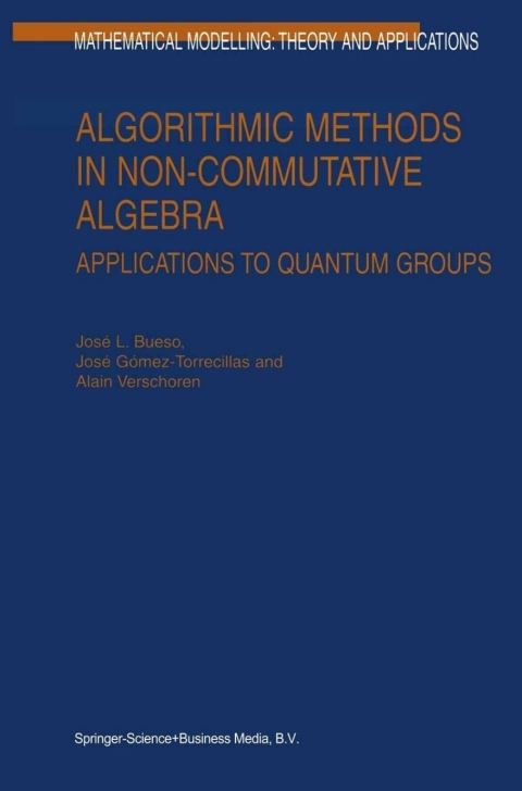 Cover image for book Algorithmic Methods in Non-Commutative Algebra
