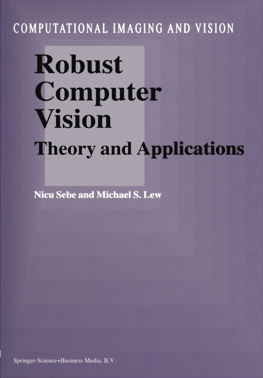 Robust Computer Vision (eBook)