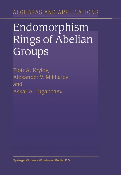 Cover image for book Endomorphism Rings of Abelian Groups
