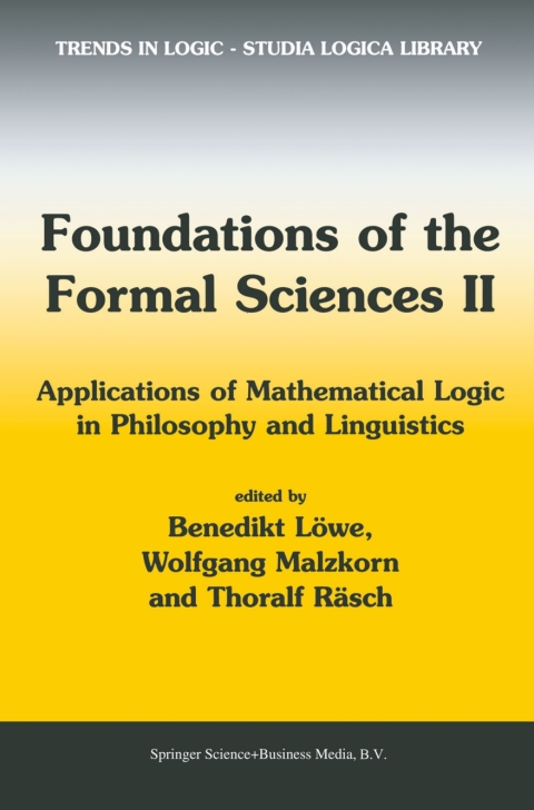 Cover image for book Foundations of the Formal Sciences II