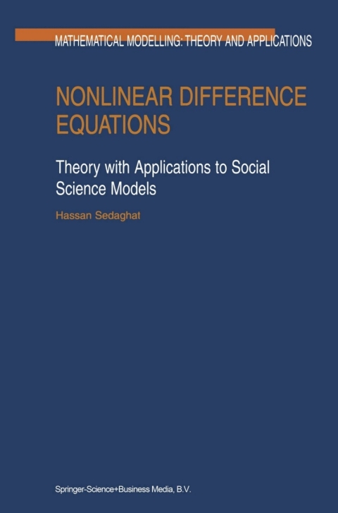Cover image for book Nonlinear Difference Equations