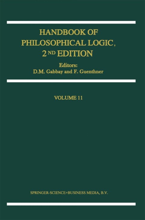 Cover image for book Handbook of Philosophical Logic