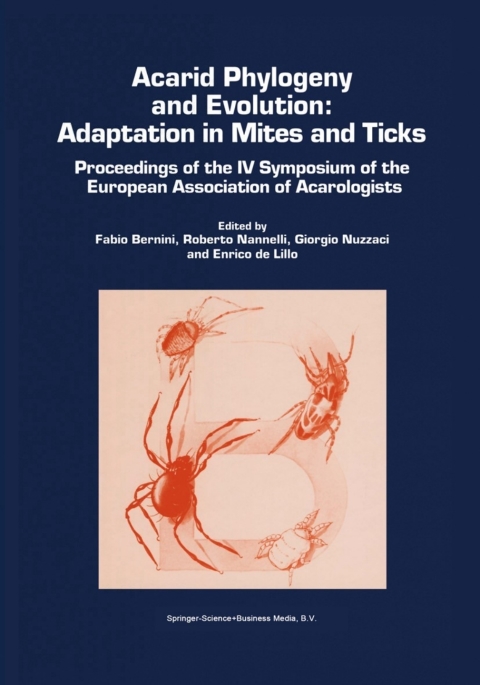 Cover image for book Acarid Phylogeny and Evolution: Adaptation in Mites and Ticks