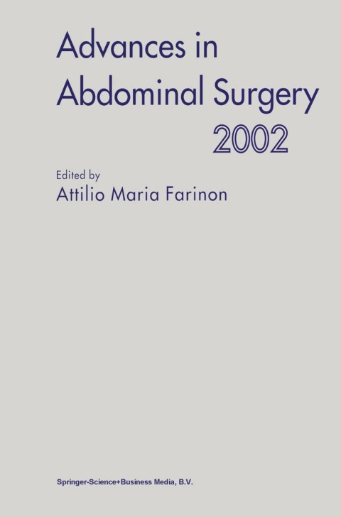Cover image for book Advances in Abdominal Surgery 2002