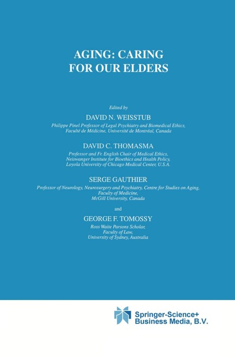 Cover image for book Aging: Caring for Our Elders