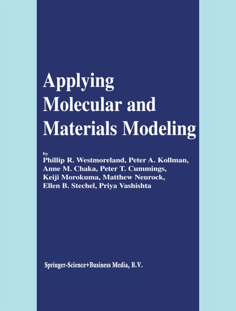 Cover image for book Applying Molecular and Materials Modeling
