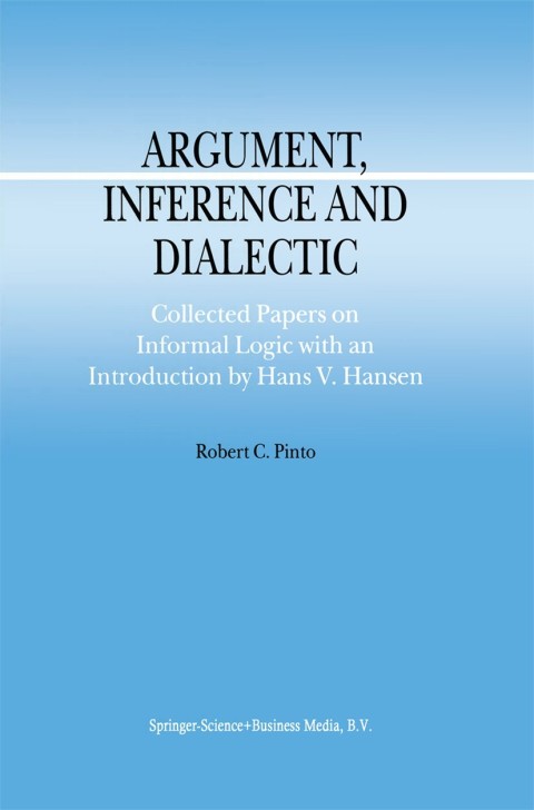 Cover image for book Argument, Inference and Dialectic