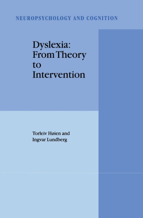 Cover image for book Dyslexia: From Theory to Intervention