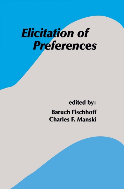 Cover image for book Elicitation of Preferences