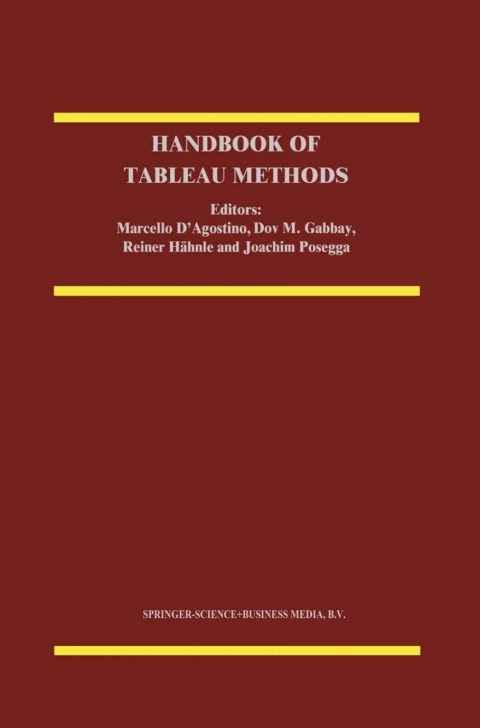 Cover image for book Handbook of Tableau Methods