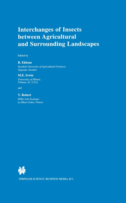 Cover image for book Interchanges of Insects between Agricultural and Surrounding Landscapes