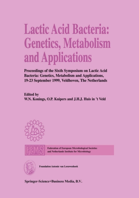 Cover image for book Lactic Acid Bacteria: Genetics, Metabolism and Applications