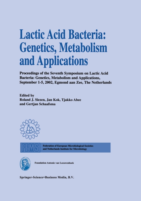 Cover image for book Lactic Acid Bacteria: Genetics, Metabolism and Applications