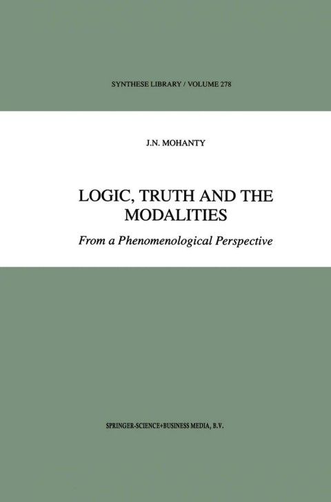 Cover image for book Logic, Truth and the Modalities