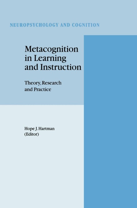 Cover image for book Metacognition in Learning and Instruction