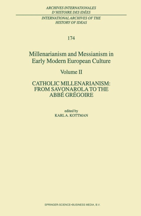 Cover image for book Millenarianism and Messianism in Early Modern European Culture