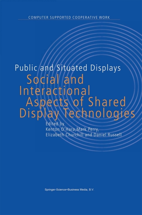 Cover image for book Public and Situated Displays