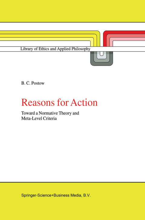 Cover image for book Reasons for Action
