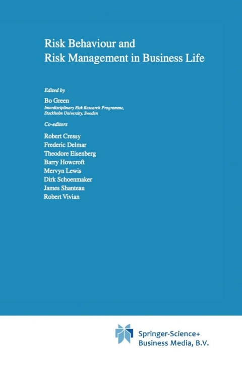 Cover image for book Risk Behaviour and Risk Management in Business Life