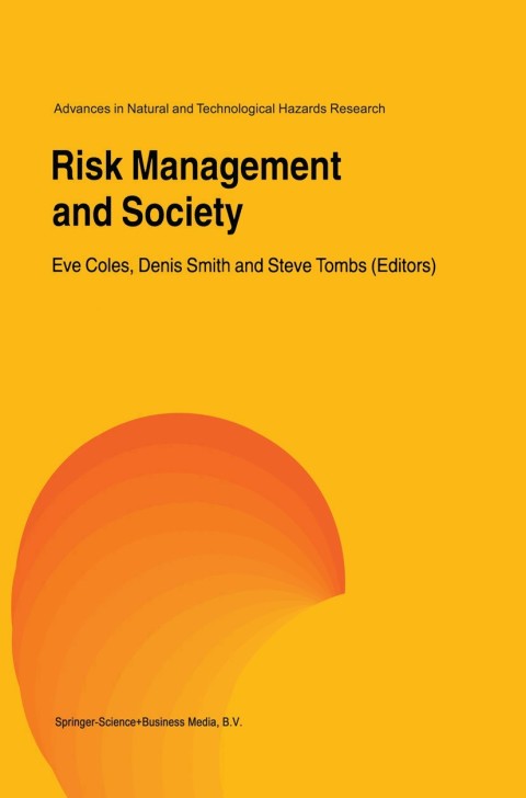 Cover image for book Risk Management and Society