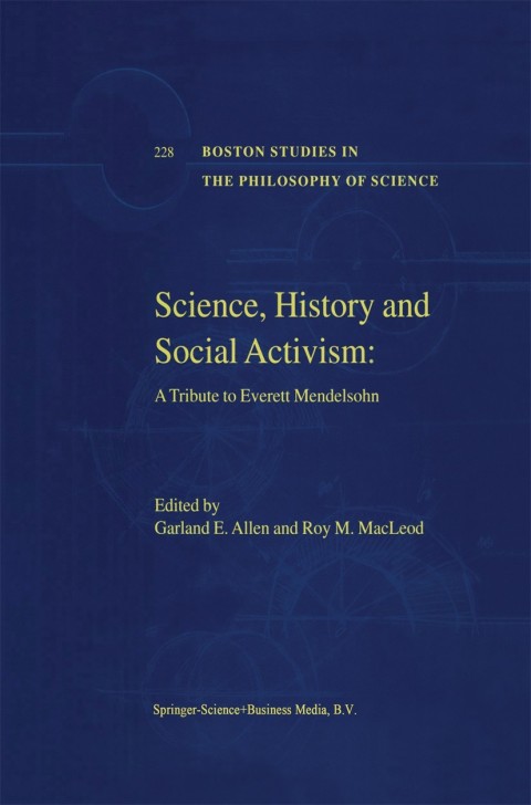 Cover image for book Science, History and Social Activism