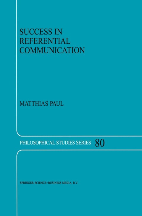 Cover image for book Success in Referential Communication