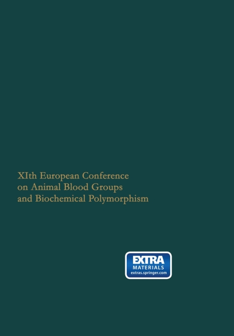 Cover image for book XIth European Conference on Animal Blood Groups and Biochemical Polymorphism
