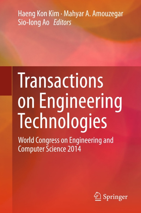 Cover image for book Transactions on Engineering Technologies
