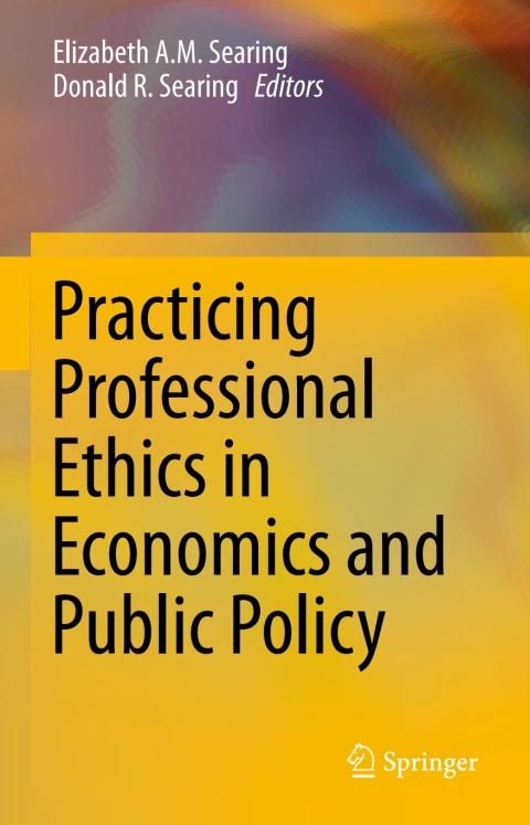 Cover image for book Practicing Professional Ethics in Economics and Public Policy