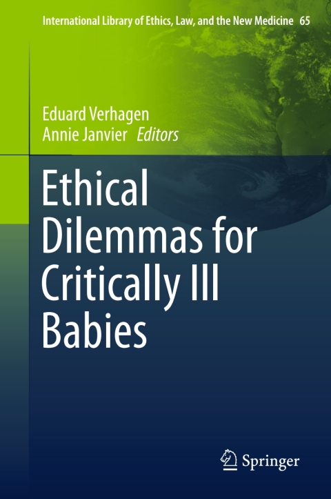 Cover image for book Ethical Dilemmas for Critically Ill Babies