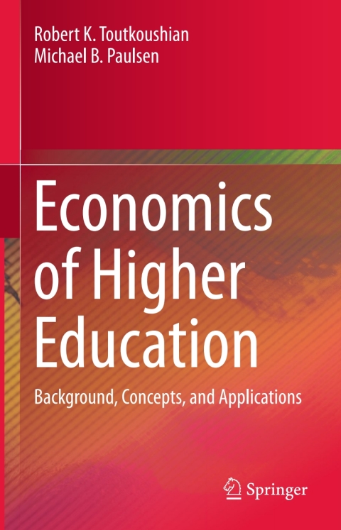 Cover image for book Economics of Higher Education