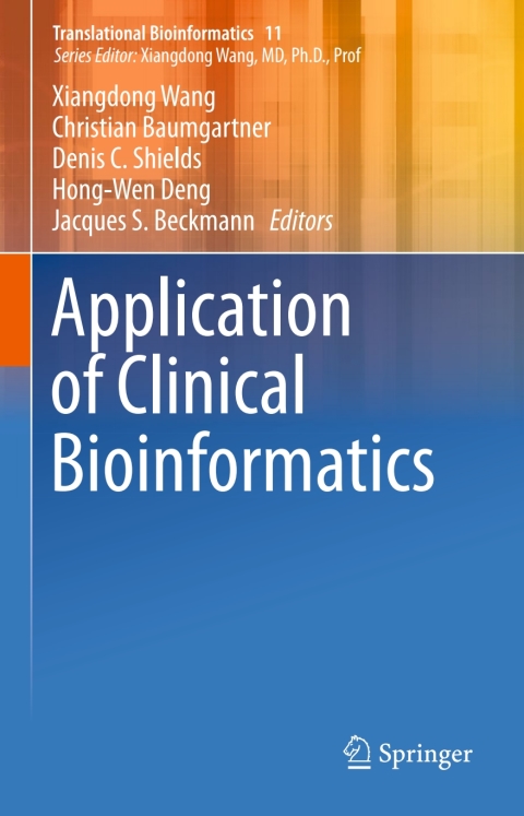 Cover image for book Application of Clinical Bioinformatics