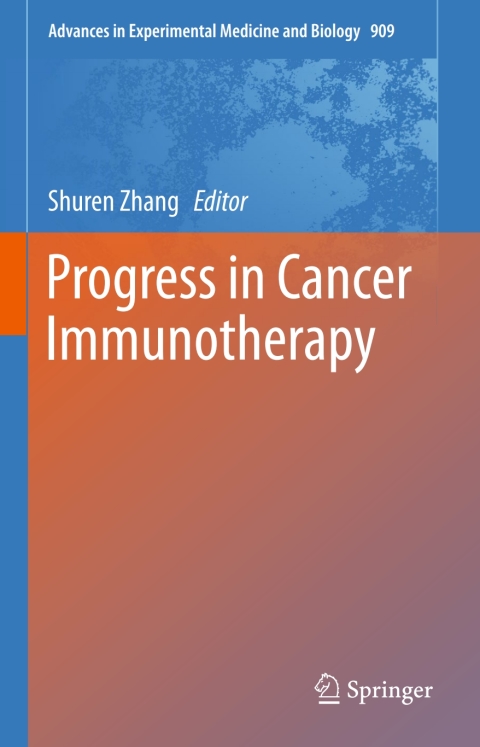 Cover image for book Progress in Cancer Immunotherapy