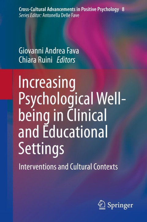 Cover image for book Increasing Psychological Well-being in Clinical and Educational Settings