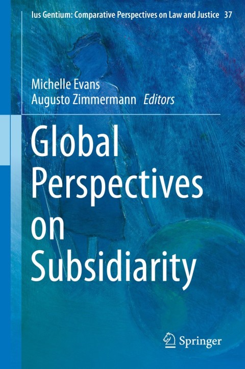 Cover image for book Global Perspectives on Subsidiarity