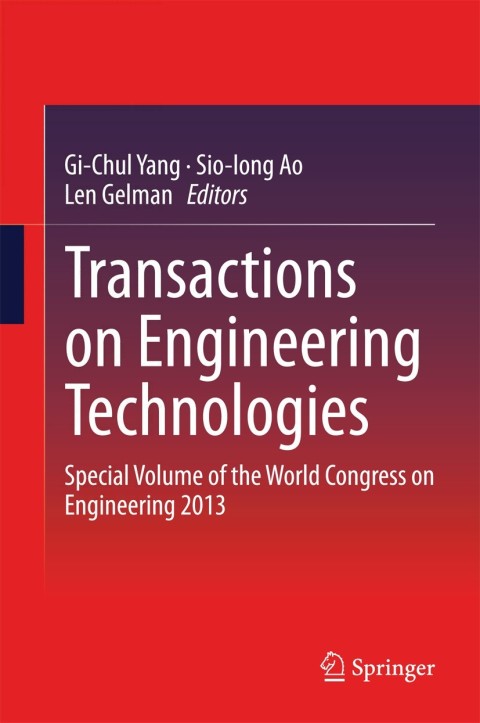 Cover image for book Transactions on Engineering Technologies