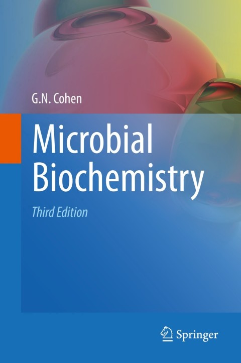 Cover image for book Microbial Biochemistry