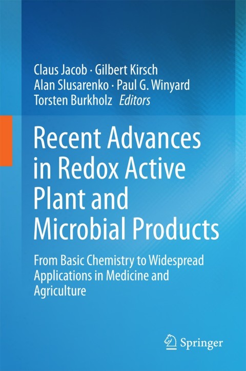 Cover image for book Recent Advances in Redox Active Plant and Microbial Products